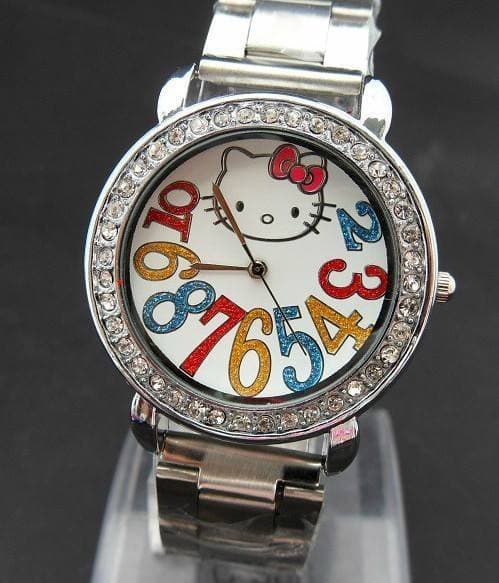 Ručni časovnik Hello Kitty 5716 sat sa velikim brojevima