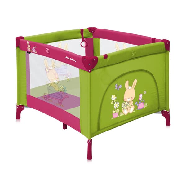 Bertoni Lorelli Ogradica za bebe Playstation Green&Pink Bunnies