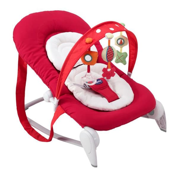 Chicco Bebi ležaljka Hoopla Red Wave 07079345930000