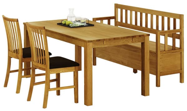 Trpezarijska garnitura Martinique sa klupom