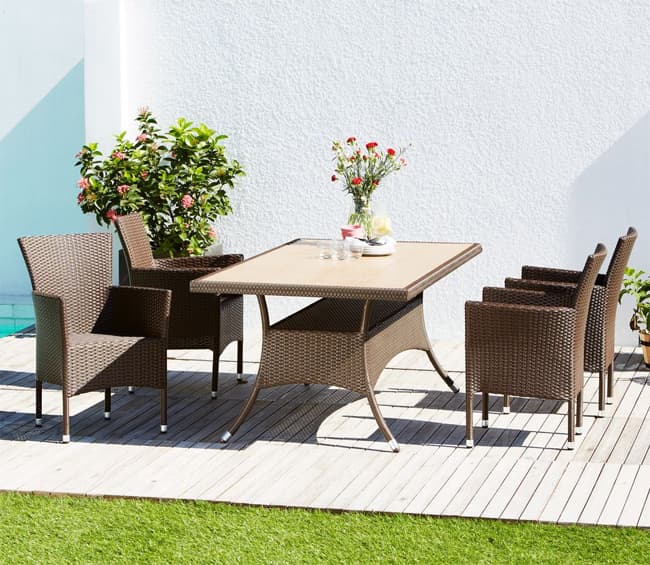 Baštenska garnitura Sutend