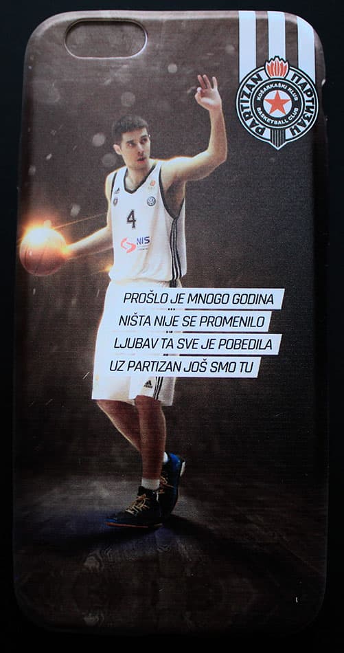 Maska Za Mobilne Telefone KK Partizan Milenko Tepić - Prošlo je Mnogo Godina...