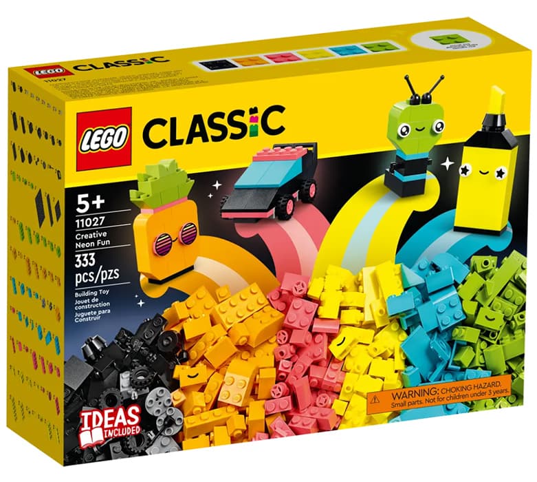LEGO® Classic Kocke Kreativna neonska zabava 11027