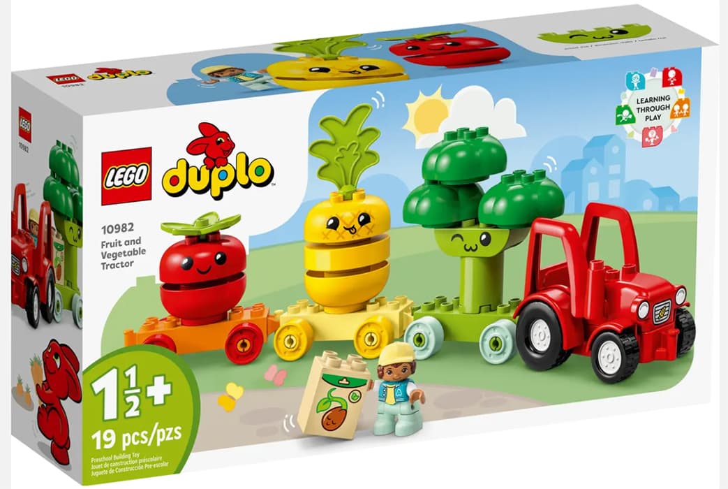 LEGO® DUPLO® Kocke Traktor sa voćem i povrćem 10982