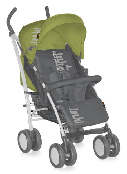 Bertoni Lorelli Kišobran kolica S-100 sa zimskom navlakom Grey&Green Beloved Baby