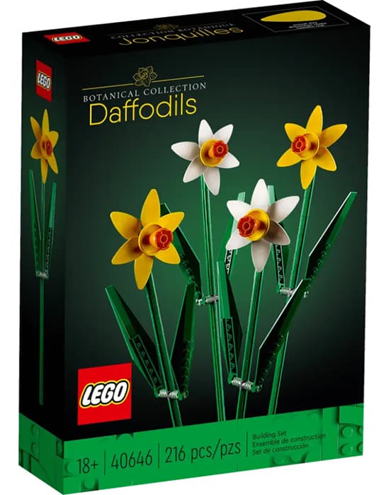 LEGO® Icons Kocke Narcisi 40646