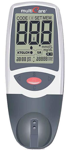 Multicare aparat za merenje šećera, holesterola i triglicerida komplet 2