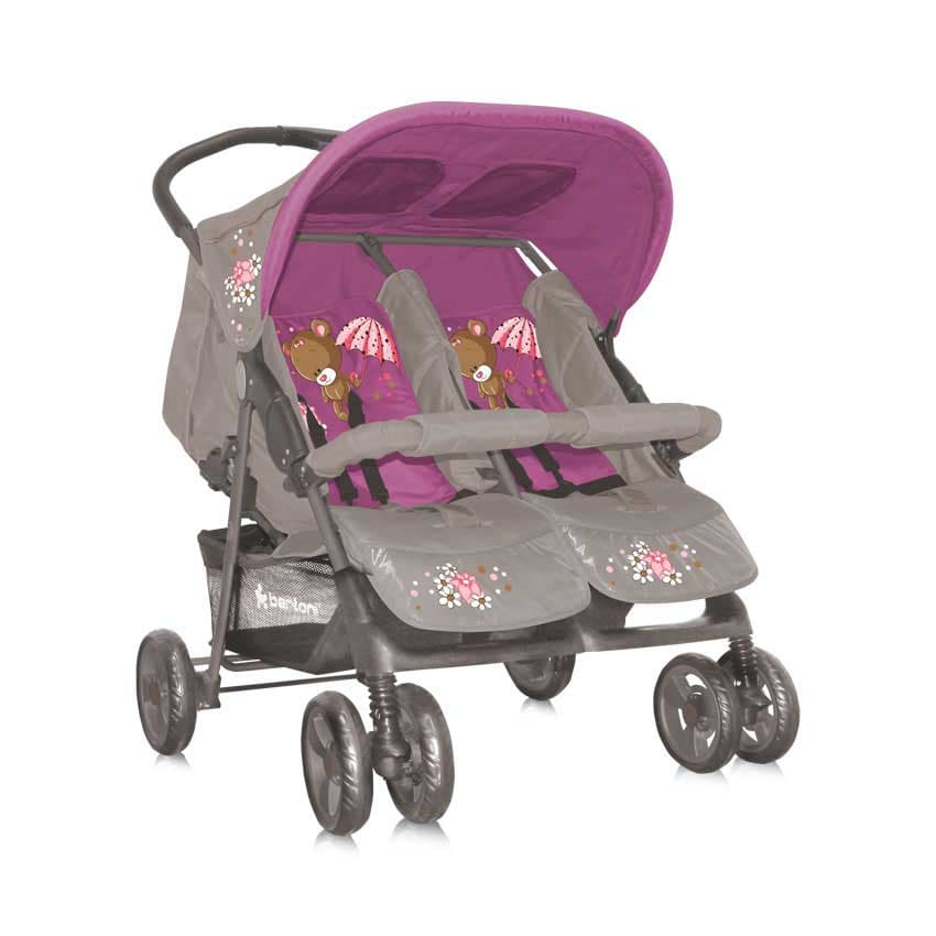 Bertoni Lorelli Kolica za blizance Twin Beige&Rose 10020071546