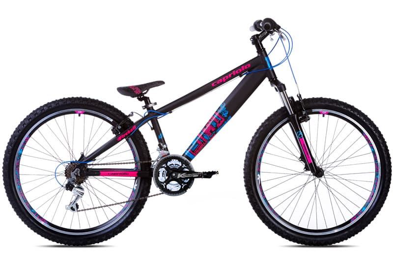 Bicikl Capriolo Fireball 26/18AL crno pink 914470-13