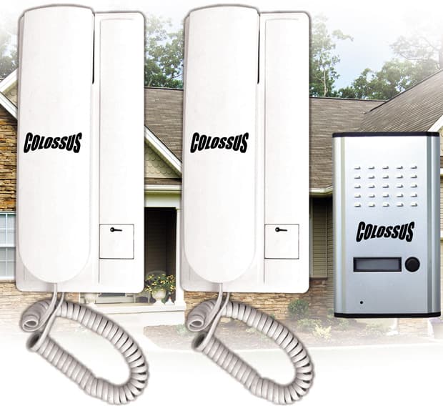 Zvono sa duplim interfonom i daljinskim otključavanjem CSS-173