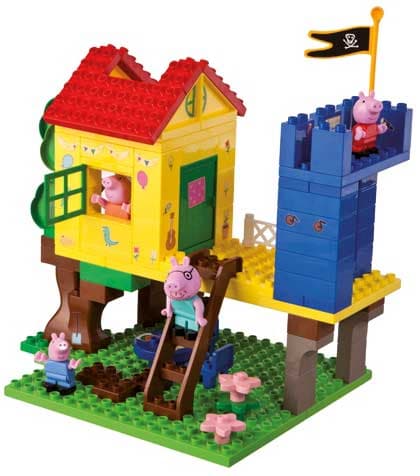 PlayBIG Kocke Pepa Prase - Kućica na drvetu SB57077