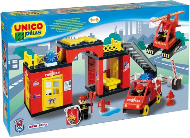 Unico plus kocke Vatrogasna stanica 185580