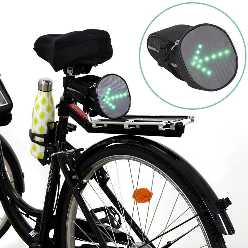 Torbica sa bicikl sa LED svetlom na daljinski