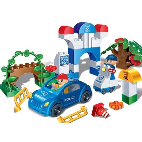 BanBao kocke Policijska potera 9602