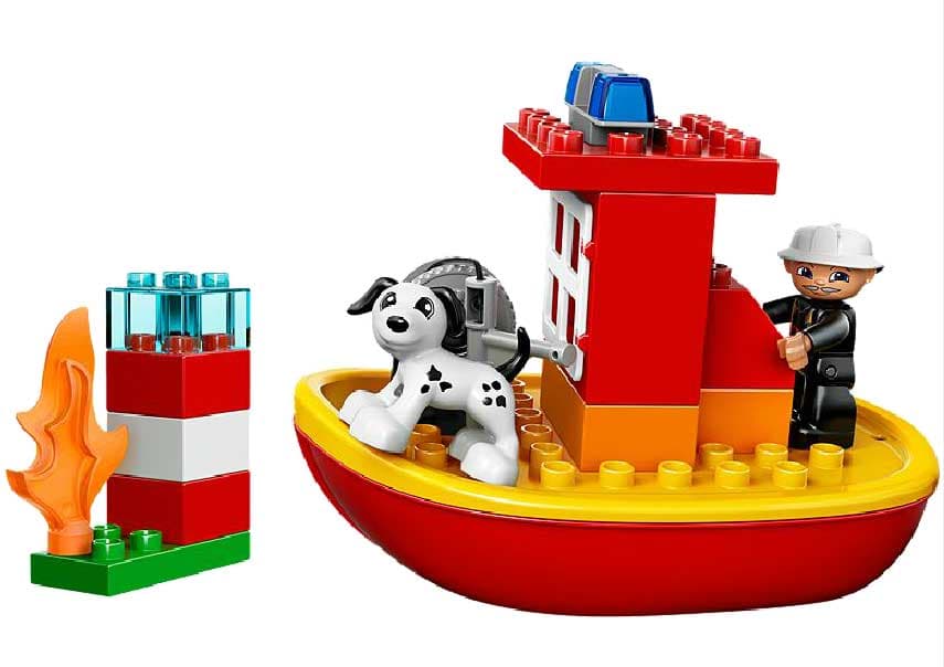 LEGO® DUPLO® kocke Vatrogasni brod LE10591