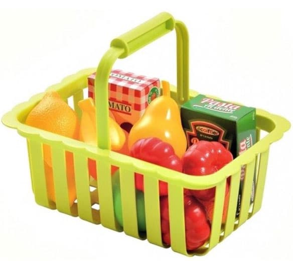 Ecoiffier korpa sa namirnicama SM000981