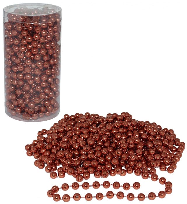 Perlice Za Ukrašavanje Jelke Lančić Boja Kafe 10 m