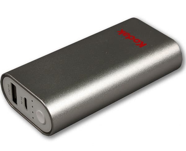 Kodak Power Bank pomoćna baterija za mobilne uređaje 5200 mAh srebrni 30411890