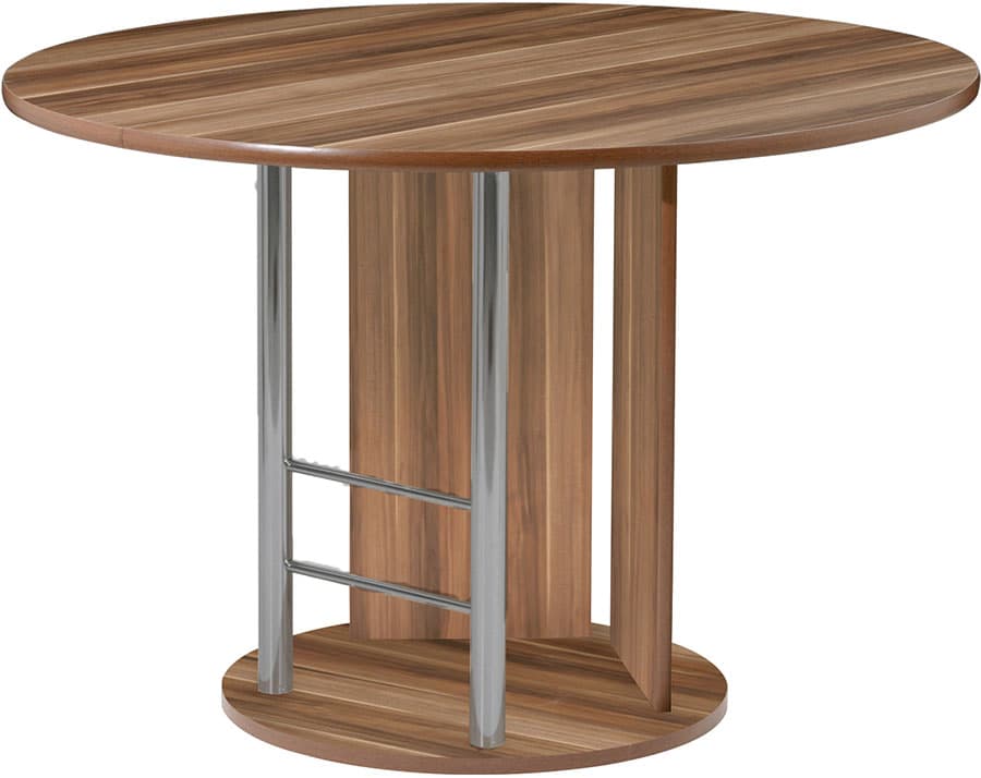 Trpezarijski Sto Oscar Noce Cuo 110-145 x 110 x 79 cm