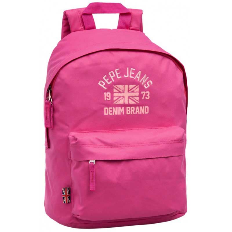 Ranac za školu Pepe Jeans Denim Brand Pink