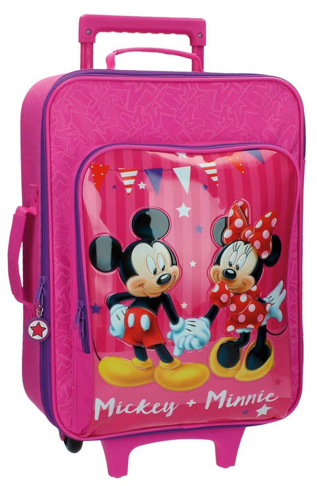 Disney Dečiji putni kofer 50cm Mickey + Minnie