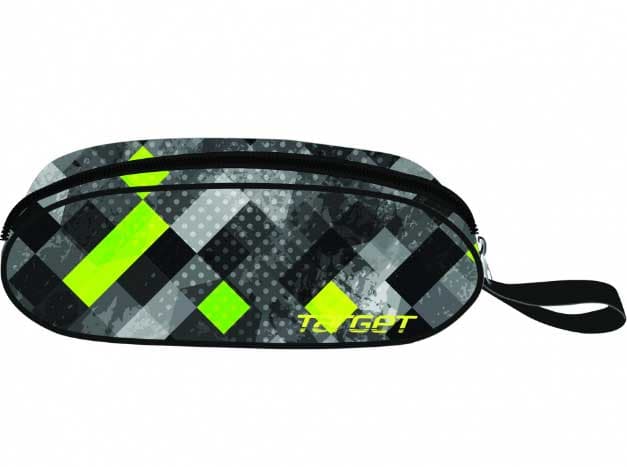 Target Pernica - polukružna sa 1 zipom Allover Green 16278