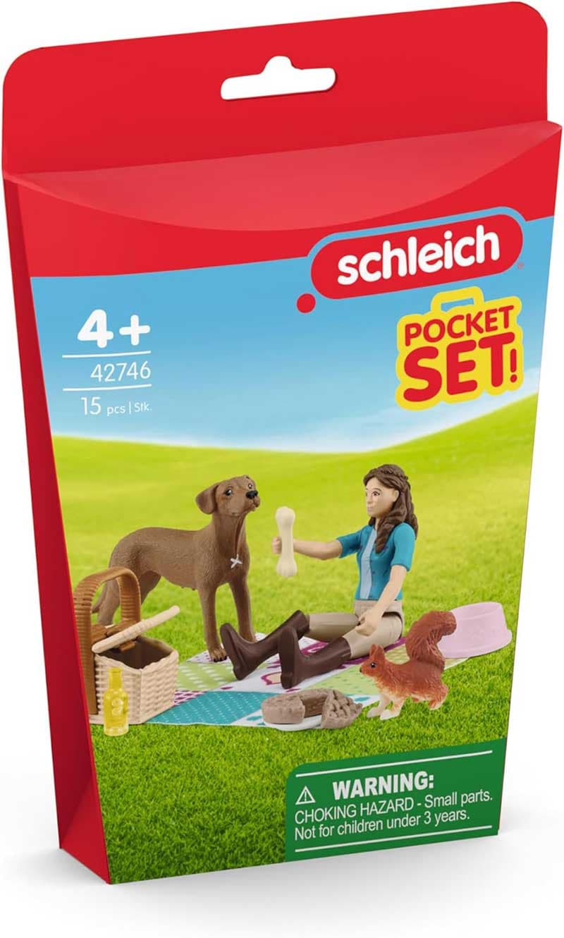 Schleich® Figurice HORSE CLUB Piknik sa psom 42746