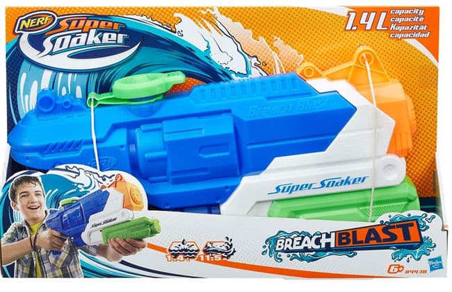 Nerf Super Soaker Breach Blast Pištolj na vodu B4438