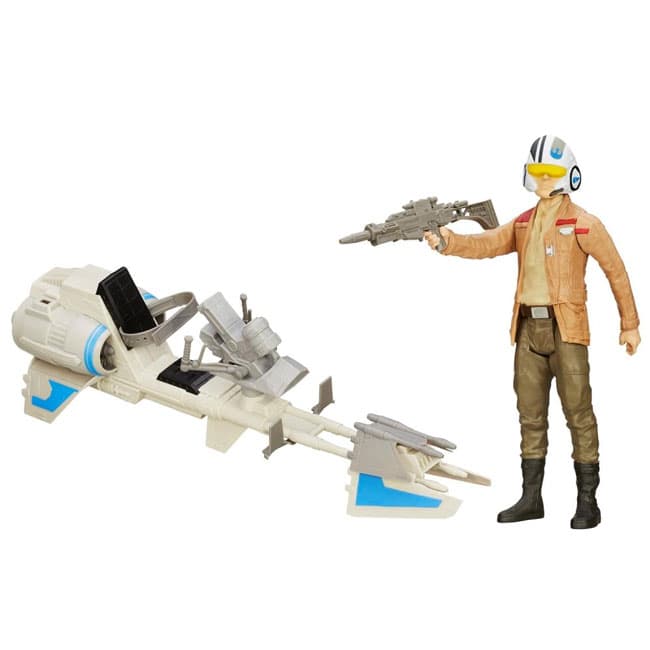 Star Wars Figura sa vozilom B3917 Speeder Bike