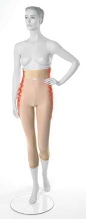 Steznik do pola listova sa rajsferšlusom LGM veličina M