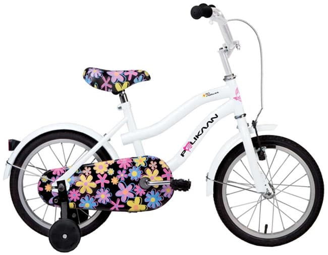 Dečji bicikl City Cruiser Flower Girl 16 bela