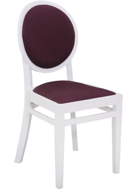 Trpezarijska stolica G502 986-149 bela bordo