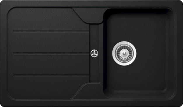 Granitna sudopera Formhaus D-100S crna