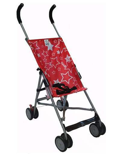 Baby Boss Letnja kolica Little Stars Red H208RED