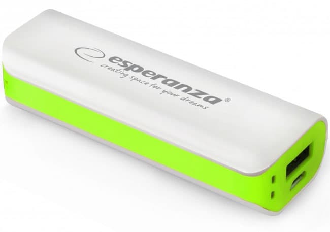 Baterija za mobilne uređaje 2200mAh Esperanza Powerbank EMP103WG