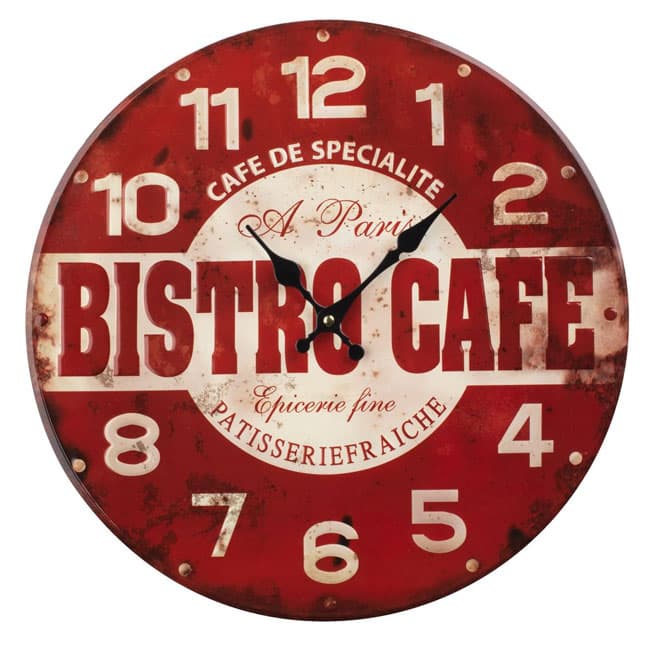 Zidni sat Bistro Cafe 40cm