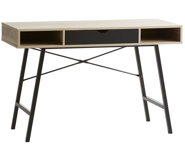 Radni sto sa fiokom Venix crna