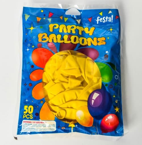 Festo classic Baloni 50 komada žuta 710603