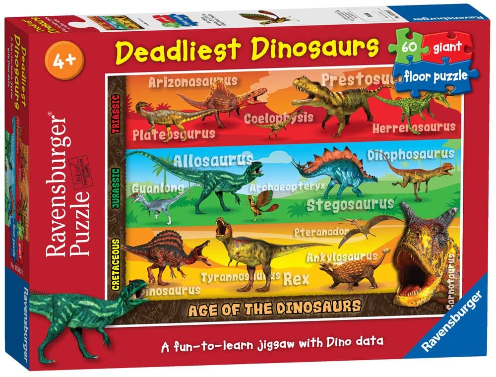 Ravensburger puzzle 05393 - Najopasniji dinosaurusi
