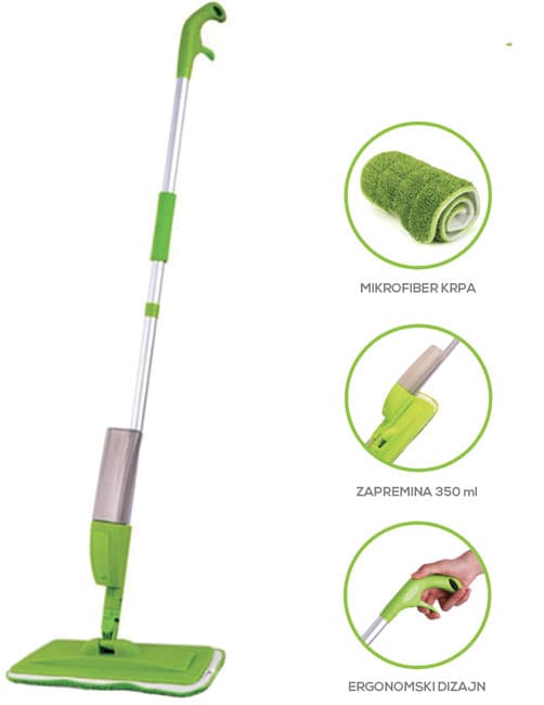 Džoger sa raspršivačem Spray Mop