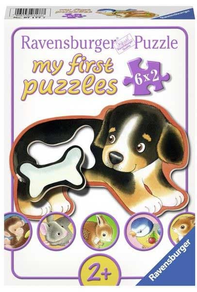 Ravensburger puzzle 12 delova - 6 u 1, Životinje 2 07177