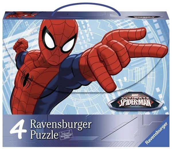 Ravensburger puzzle 290 delova - Spiderman koferčić 07262