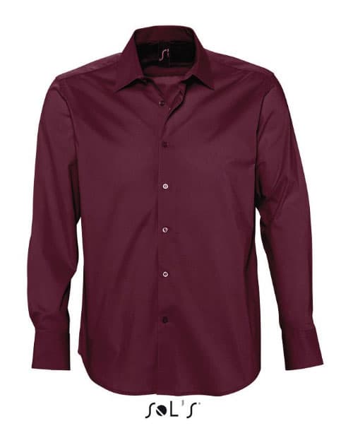 Sols Košulja za muškarce Brighton Burgundy veličina L 17000