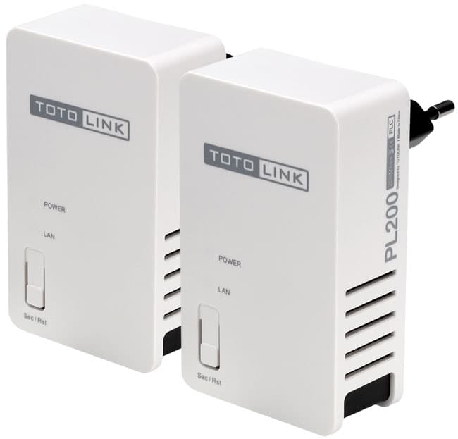 Totolink PLC adapter PL200 Kit LAN preko kućne električne mreže