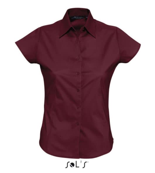 Košulja sa kratkim rukavima Sols Excess Burgundy L 17020