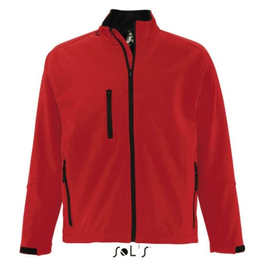 Sols Softshell muška jakna Relax Red M 46600