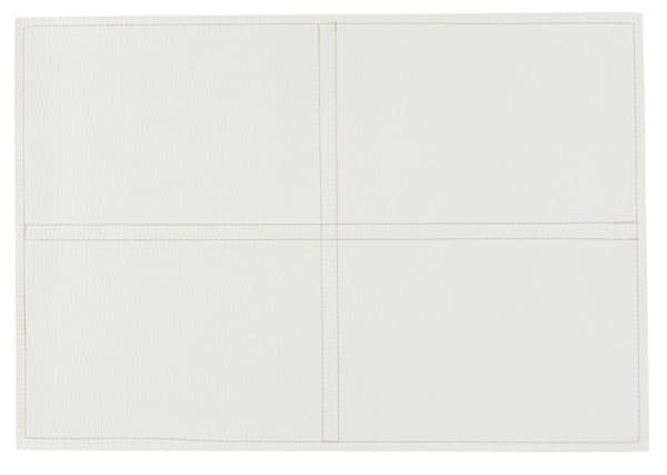 Stoni podmetač Ensi 30x44cm krem