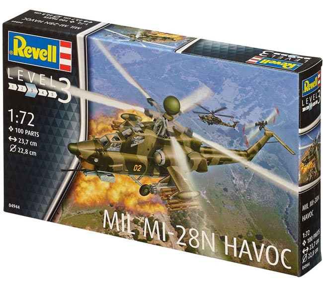 Revell maketa Helikopter MIL Mi-28N Havoc RV04944/120