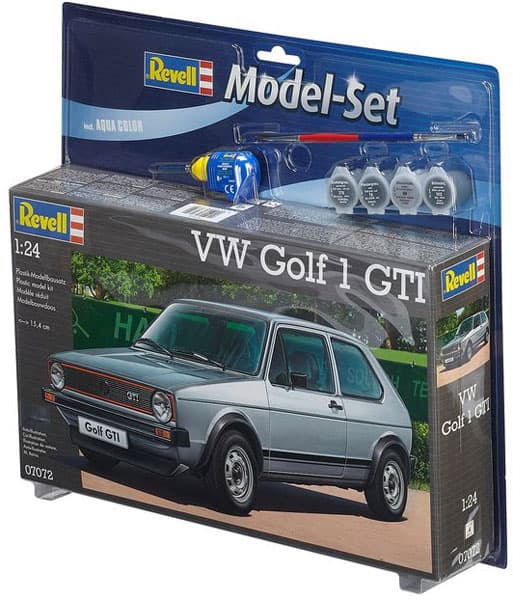 Revell maketa automobila sa priborom Model Set VW Golf 1 GTI RV67072