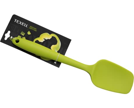 Texell silikonska kašika velika zelena TS-KV129Z 28cm